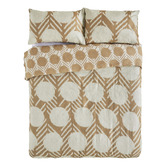 Kas Toffee Decker Quilt Cover Set