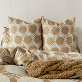 Kas Toffee Decker Quilt Cover Set