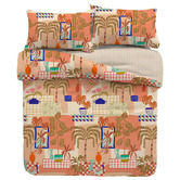 Kas Porto Cotton Sateen Quilt Cover Set
