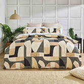 Kas Benji Cotton Percale Quilt Cover Set