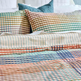 Kas Ferdinand Cotton Percale Quilt Cover Set