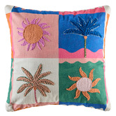 Kas Kai Cotton-Blend Cushion