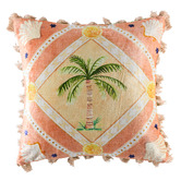 Kas Palm Cove Velvet Cushion