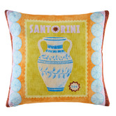 Kas Santorini Cotton Cushion