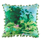Kas Darlington Cotton Canvas Cushion