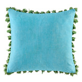 Kas Darlington Cotton Canvas Cushion