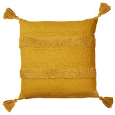 Accessorize Indra Tasselled Cotton Cushion