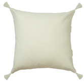 Accessorize Indra Tasselled Cotton Cushion