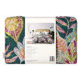 Accessorize Carmila Linen & Cotton Reversible Quilt Cover Set | Temple ...