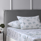 Accessorize Flower Bunch Flannelette Cotton Sheet Set