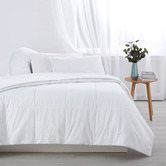 Accessorize White Cotton Summer Quilt