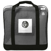 Accessorize Dark Grey Soho Waffle Comforter Set