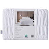 Accessorize White Seersucker Quilt Cover Set