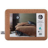 Accessorize Tobacco Soho Waffle Quilt Cover Set