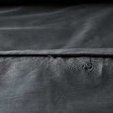 Accessorize Charcoal Double Stitch Bamboo &amp; Cotton Quilt Cover Set