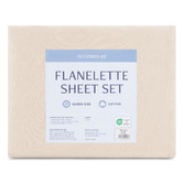 Accessorize Cotton Flannelette Sheet Set