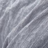 Accessorize Grey Augusta Quilt Cover Set