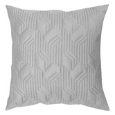 Accessorize Bamboo &amp; Cotton Textured European Pillowcase