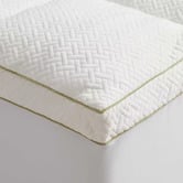 Accessorize 1200GSM Hotel Deluxe Bamboo-Blend Mattress Topper