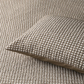 Accessorize Natural Waffle Hokey Pokey Quilt Cover Set