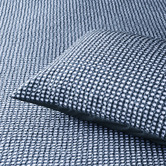 Accessorize Navy Waffle Hokey Pokey Quilt Cover Set