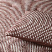 Accessorize Tobacco Waffle Hokey Pokey Comforter Set
