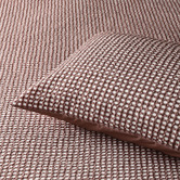 Accessorize Tobacco Waffle Hokey Pokey Quilt Cover Set