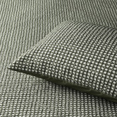 Accessorize Green Waffle Hokey Pokey Quilt Cover Set
