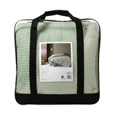 Accessorize Sage Soho Waffle Comforter Set