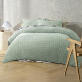Accessorize Sage Augusta Quilt Cover Set