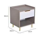 Brooklyn Home Azai Bedside Table