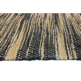 Lifestyle Floors Grey Malmo Stripy Jute Rug