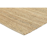 Lifestyle Floors Black Taj Basket Weave Jute Rug