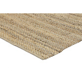 Lifestyle Floors Grey Taj Basket Weave Jute Rug