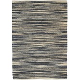 Lifestyle Floors Grey Malmo Stripy Jute Rug
