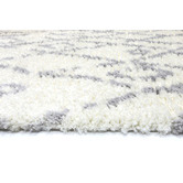 Lifestyle Floors White &amp; Grey Diamond Moro Rug