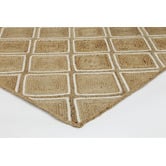 Lifestyle Floors Natural  Parquetry Weave Artisan Contemporary Rug