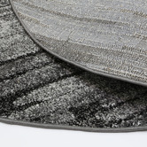 Lifestyle Floors Grey Chello IV Round Rug