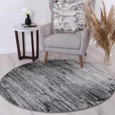 Lifestyle Floors Grey Chello IV Round Rug