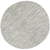 Lifestyle Floors Grey Skandi Wool-Blend Round Rug