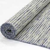 Lifestyle Floors Navy Skandi Wool-Blend Runner