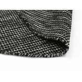 Lifestyle Floors Black Skandi Wool-Blend Round Rug
