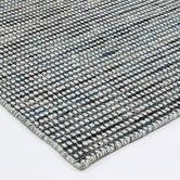 Lifestyle Floors Teal Skandi Reversible Wool-Blend Rug