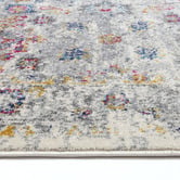 Lifestyle Floors Multi-Coloured Delicate Traditional Rug
