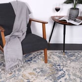 Lifestyle Floors Multi-Coloured Delicate Contemporary Rug