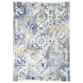 Lifestyle Floors Multi-Coloured Delicate Contemporary Rug