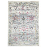Lifestyle Floors Multi-Coloured Delicate Traditional Rug