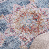 Lifestyle Floors Navy Jade Power-Loomed Rug