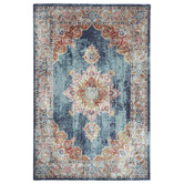 Lifestyle Floors Navy Jade Power-Loomed Rug