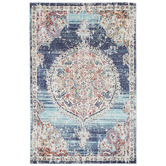 Lifestyle Floors Navy Amida Power-Loomed Rug